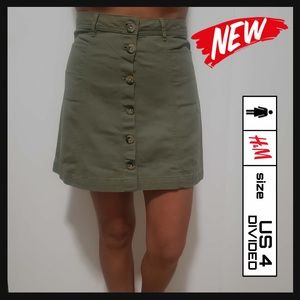 A line skirt mini
